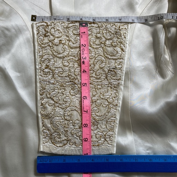 Jessica McClintock Vintage Bridal Blazer Size 10 - Picture 10 of 13
